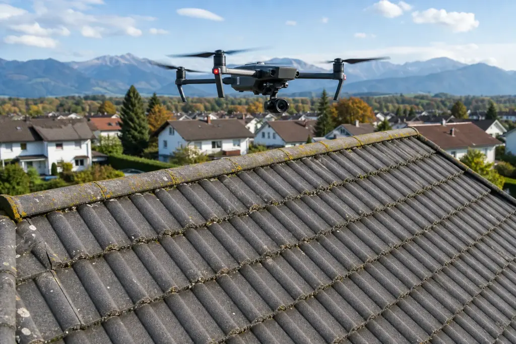Hausmeisterservice Sonthofen – Drohnen-Dachinspektion per Drohne